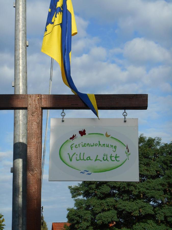 Ferienwohnung Villa Lütt Bleckede Exterior foto